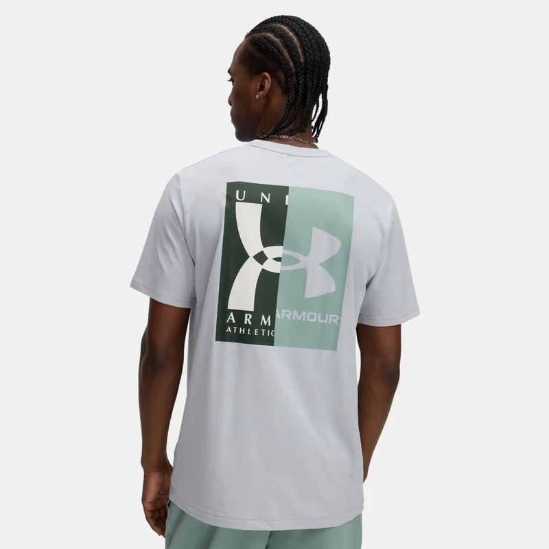 اندر ارمر تيشيرت شعار إيفول للرجال